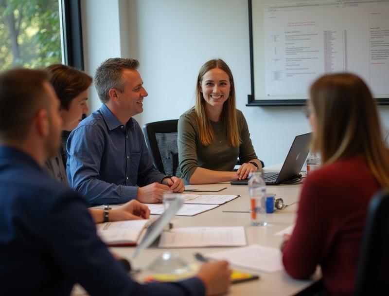 Aussie Transit Solutions team planning meeting